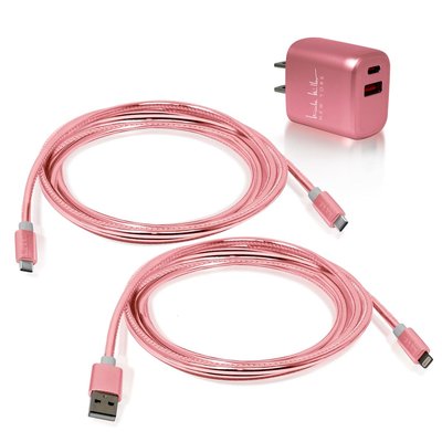 Universal Rapid Charging 3 Piece Bundle - Rose