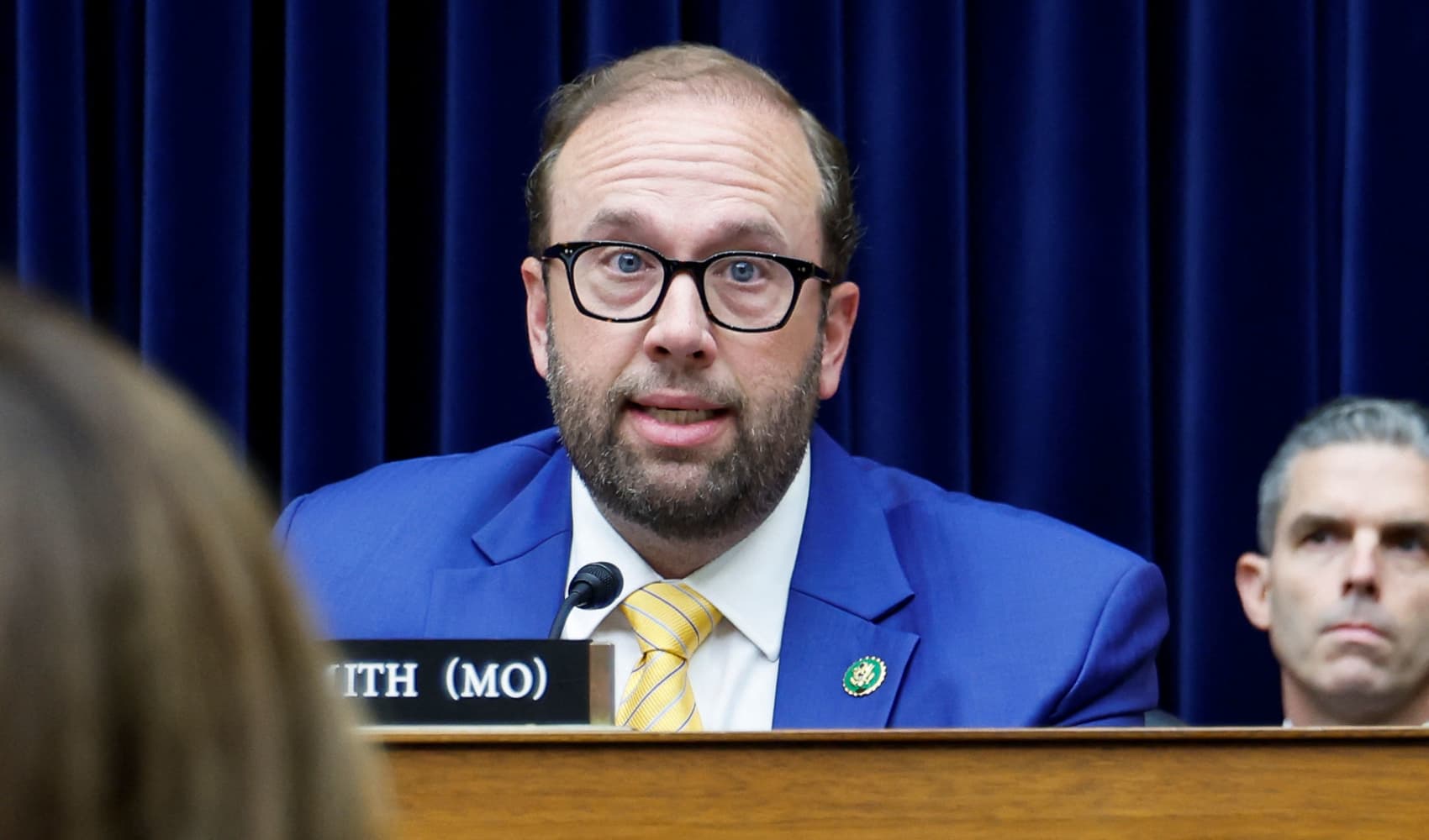 Rep. Jason Smith, R-Mo., speaks during a House Oversight and Accountability Committee impeachment inquiry hearing into U.S. President Joe Biden on Sept. 28, 2023.
